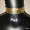 Metal Sequins Chokers Necklace Jewelry Women Statement Choker Wedding Necklace Jewelry Accessories For A Gift