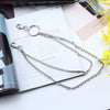 Metal chain punk Hip hop bag chain Decoration single shoulder slant across bag Pendant DIY Accessories