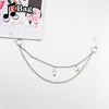 Metal chain punk Hip hop bag chain Decoration single shoulder slant across bag Pendant DIY Accessories
