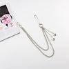 Metal chain punk Hip hop bag chain Decoration single shoulder slant across bag Pendant DIY Accessories