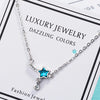 Meteor Star Pendants And Necklaces For Women Trend 925 Stamp Silver Color Wedding Party Jewelry  GaaBou