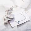 Meteor Star Pendants And Necklaces For Women Trend 925 Stamp Silver Color Wedding Party Jewelry  GaaBou