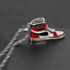 Mini Hip-hop Sneaker Pendant Necklace Cool Collar Male Street Style Rapper Necklace Gift for Friend