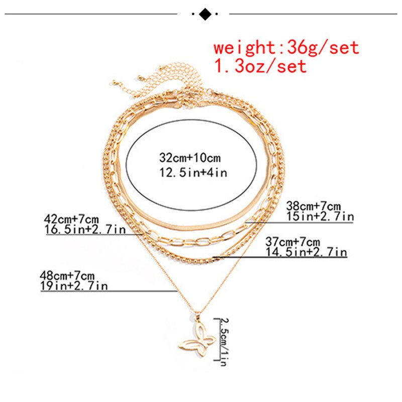 Multi-layered Snake Bone Bead Chain Necklace Women Bow Pendant Necklace Choker Vintage Necklace Party Jewelry Gift XR-11