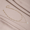 Multilayer Turkish Evil Eyes Necklaces For Women Bohemian Devil Pendant Necklaces Choker Vintage Beads Party Jewelry New