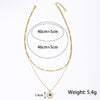 Multilayer Turkish Evil Eyes Necklaces For Women Bohemian Devil Pendant Necklaces Choker Vintage Beads Party Jewelry New