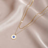 Multilayer Turkish Evil Eyes Necklaces For Women Bohemian Devil Pendant Necklaces Choker Vintage Beads Party Jewelry New