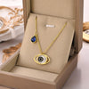 Multilayer Turkish Evil Eyes Necklaces For Women Bohemian Devil Pendant Necklaces Choker Vintage Beads Party Jewelry New