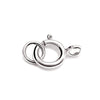 Fashion Natural Pearl Bracelet Necklace Jewelry Clasp Buckle Accesorry 925 Sterling Silver Jewelry diy making