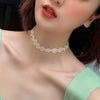 Necklace Accessories South Korea's Mori Small Fresh Color Matching Daisy Lace  Hand-woven Girl Sweet Flower Necklace