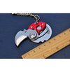 Necklaces For Men Folding Mini Knife EDC Pendant Carry Tool Outdoor Small Pocket Keychain with Hanging Key Chain Gift VL