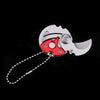 Necklaces For Men Folding Mini Knife EDC Pendant Carry Tool Outdoor Small Pocket Keychain with Hanging Key Chain Gift VL