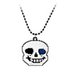 Necklaces Game Undertale Papyrus Sans Frisk Bravery LOVE Heart Necklace Pendant Link Chain Women Jewelry Accessories