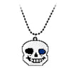 Necklaces Game Undertale Papyrus Sans Frisk Bravery LOVE Heart Necklace Pendant Link Chain Women Jewelry Accessories