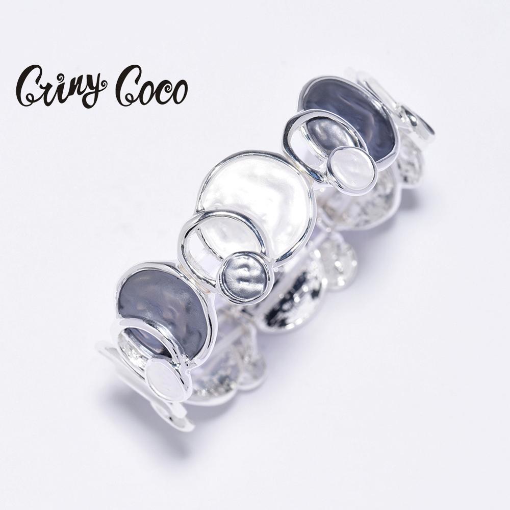 2021 Round bransoletki damskie Women's  Bracelet Adjustable Elastic rope Bracelet  Party wedding Jewelry 2021 hit