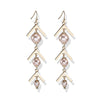 Fashion New Creative Personality Design Charm Women Exquisite Earrings Handmade Jewelry Birthd Party Gifts Accessory