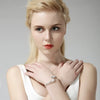 Original designer sterling silver Beautiful goldfish bracelets Bangles for women party wedding jewelry Holiday gifts