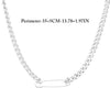 Paper Clip Pendant Temperament Clavicle Chain Simple Versatile Pendant Clavicle Chain Female