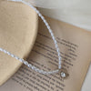 Pearl Choker Women Double Layer Chain Pendant Necklace Jewelry Girl Gifts 2021