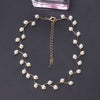 Pearl Clavicle Chain Woman Girl Necklace Neckband Simple Short Necklace Jewellery Match Party Bar