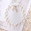 Pearl Clavicle Chain Woman Girl Necklace Neckband Simple Short Necklace Jewellery Match Party Bar