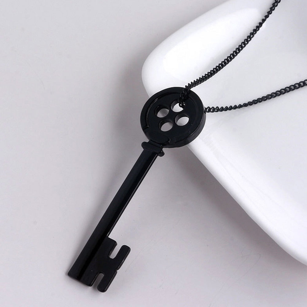Personality Halloween Metal Coraline Key Skeleton Props Neil Gaiman Re