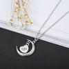 Personality Moon Women Necklace Female Clavicle Chain Plating Gold Crescent Pendant Necklaces For Friend Gift
