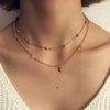 Personality Multilayer Star Moon Necklace Set Charm Clavicle Chain Choker Necklace Jewelry
