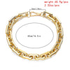 Punk Hip Hop Golden Metal Choker Necklace For Women Statement  Necklaces Gothic Cuban Chunky Chain Charm Necklace