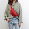Quality PU Leather Crossbody Bags For Women 2022 Chain Small Shoulder Simple Bag Lady Travel Popular Handbags Chest Bags