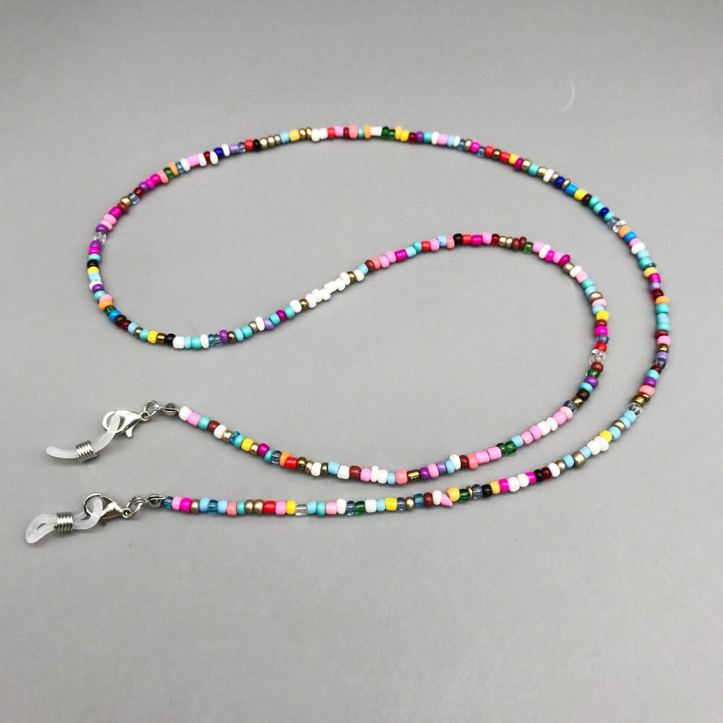 Reading Glasses Chain Retro Beads Eyeglass Sunglasses Spectacle Cord Neck Strap String Mask Chain Eye wear
