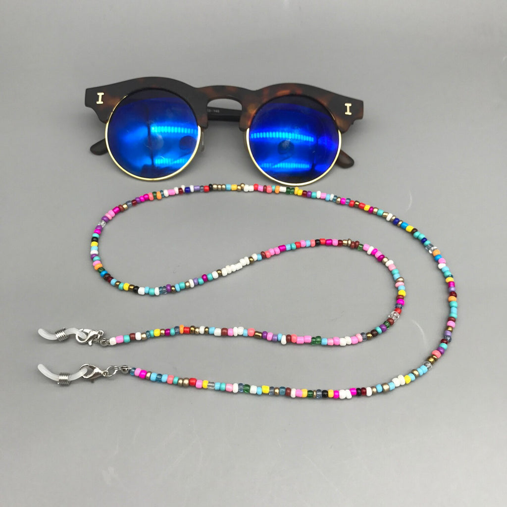 Reading Glasses Chain Retro Beads Eyeglass Sunglasses Spectacle Cord Neck Strap String Mask Chain Eye wear