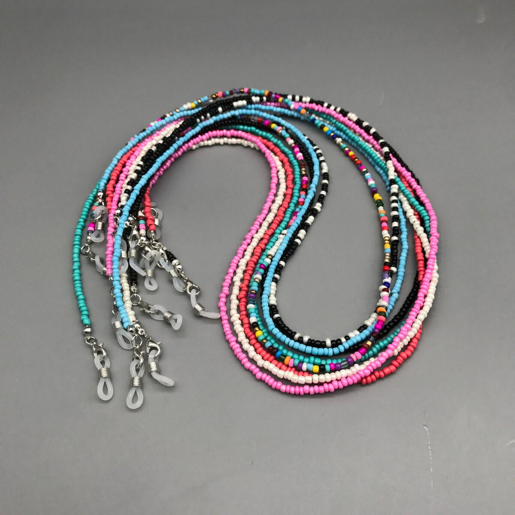 Reading Glasses Chain Retro Beads Eyeglass Sunglasses Spectacle Cord Neck Strap String Mask Chain Eye wear
