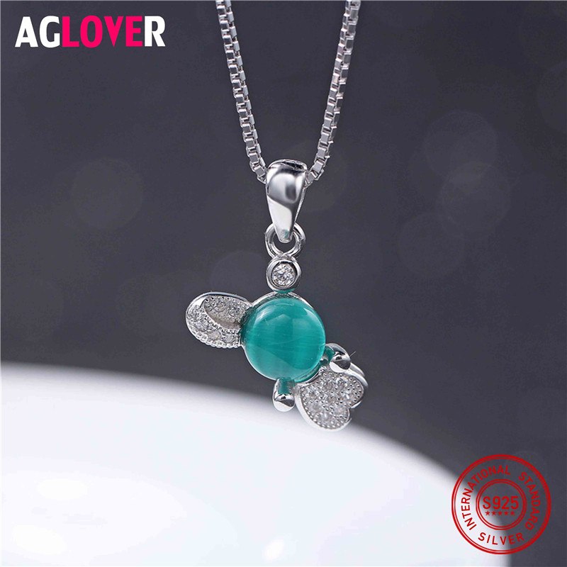 Fashion Real 925 Sterling Silver Forever Love Infinity Pendant Necklace Austrian Crystal Box Chain Necklace for Women Jewelry