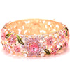 Fashion Retro Ethnic Style Design Crystal Embellishment Bangle Birthd Party Gift Loose Gemstones Body Jewelry