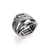 Retro Exaggerated Spirit Rings for Women Men Personality Punk Wind Nightclub Adjustable Size Ring Jewelry Gift