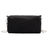 Rhinestone Crossbody Bag Classic Texture Creative Delicate Chic Women Shiny Chain Evening Clutch Shoulder Pouch
