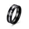 Fashion Ring set of man style (1pc ring) KJ-TGR154-D, siver and black gun color, Woman style KJ-TGR153-B,suggest order by set