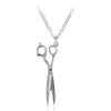 Scissors Necklace Barber Shop Tools Jewelry Antique Link Chain Pendant Necklaces For Party Jewelry Accessories