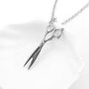 Scissors Necklace Barber Shop Tools Jewelry Antique Link Chain Pendant Necklaces For Party Jewelry Accessories