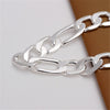 Silver Colour 12MM Cuba Chain Bracelet Charms Jewelry Ladies Trend 2022 Accessories  Items Christmas GaaBou