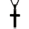 Simple Cross Pendant Necklace  Jewelry For Men Long Sweater Chain Punk Hip Hop Rock Gift