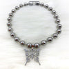 Skull Pendant Choker Neck Beads Vintage Lovely Goth Accessories Women Jewelry Chain Necklace for Women Kpop Friends Punk
