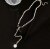 Small Pearl Bowknot Long Necklace Bohemian Choker Chain Female