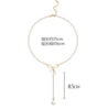 Small Pearl Bowknot Long Necklace Bohemian Choker Chain Female