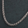 Solid Necklace Curb Chains Link Men Choker Stainless Steel Male Female Accessories