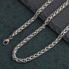 Solid Necklace Curb Chains Link Men Choker Stainless Steel Male Female Accessories