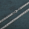 Solid Necklace Curb Chains Link Men Choker Stainless Steel Male Female Accessories