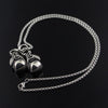 Sport Fitness Jewelry Double Boxing Glove Pendant Necklace Chic Men Hiphop Chain Necklace Cool Male Jewellery