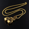 Sport Fitness Jewelry Double Boxing Glove Pendant Necklace Chic Men Hiphop Chain Necklace Cool Male Jewellery